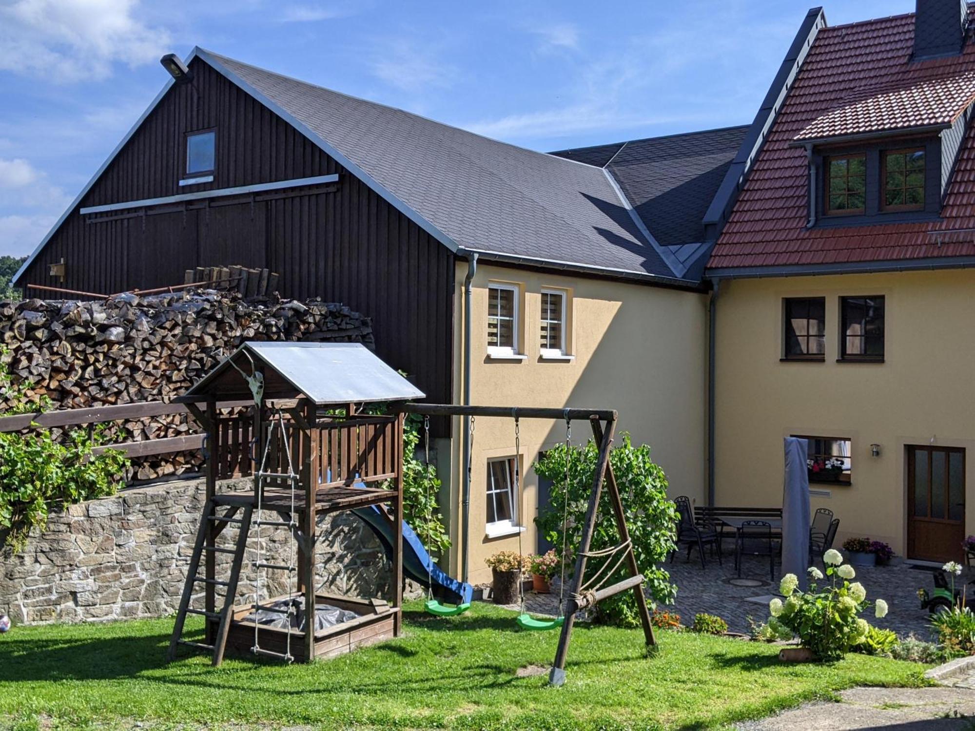 Ferienwohnung Aus-Zeit Auf Dem Lande Bad Gottleuba-Berggiesshuebel Экстерьер фото